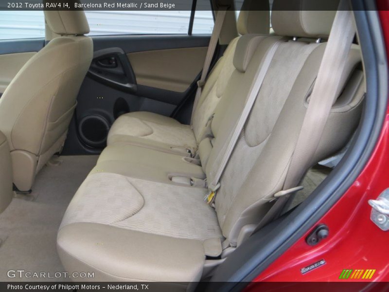 Barcelona Red Metallic / Sand Beige 2012 Toyota RAV4 I4