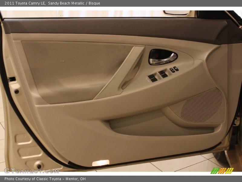Sandy Beach Metallic / Bisque 2011 Toyota Camry LE
