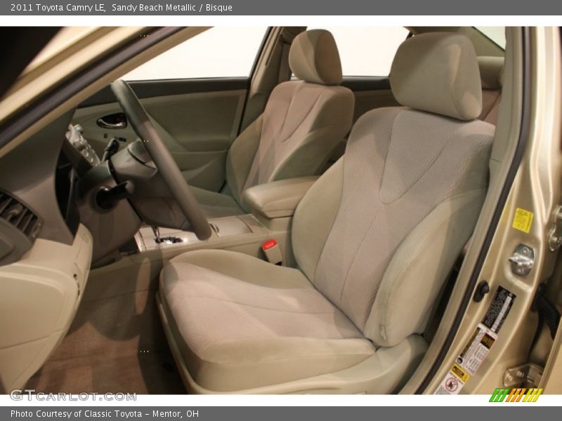 Sandy Beach Metallic / Bisque 2011 Toyota Camry LE