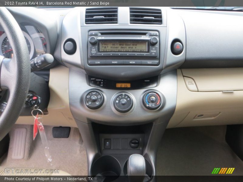Barcelona Red Metallic / Sand Beige 2012 Toyota RAV4 I4