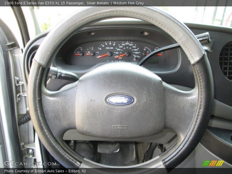 Silver Metallic / Medium Flint Grey 2006 Ford E Series Van E350 XL 15 Passenger