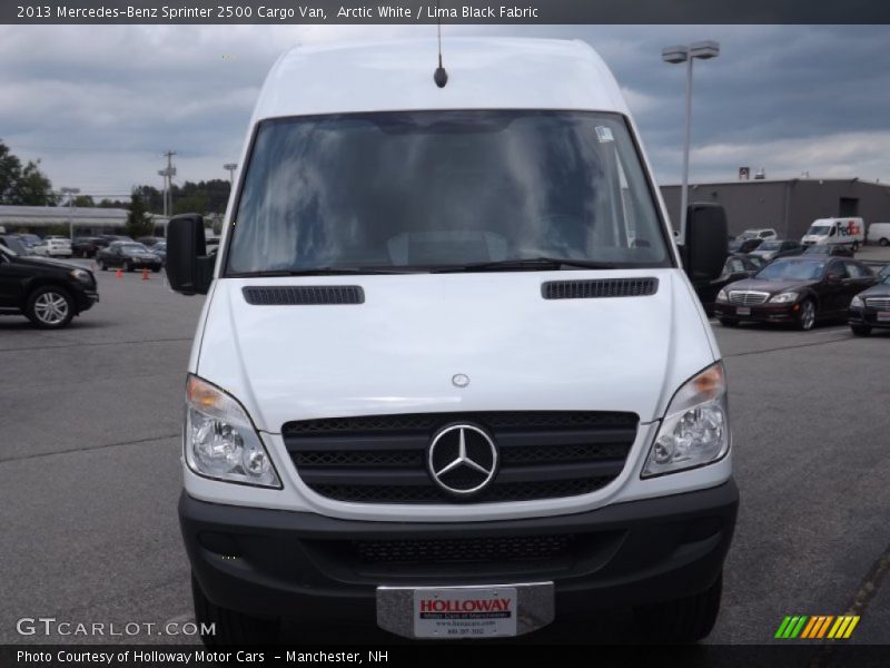 Arctic White / Lima Black Fabric 2013 Mercedes-Benz Sprinter 2500 Cargo Van