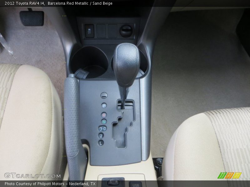 Barcelona Red Metallic / Sand Beige 2012 Toyota RAV4 I4