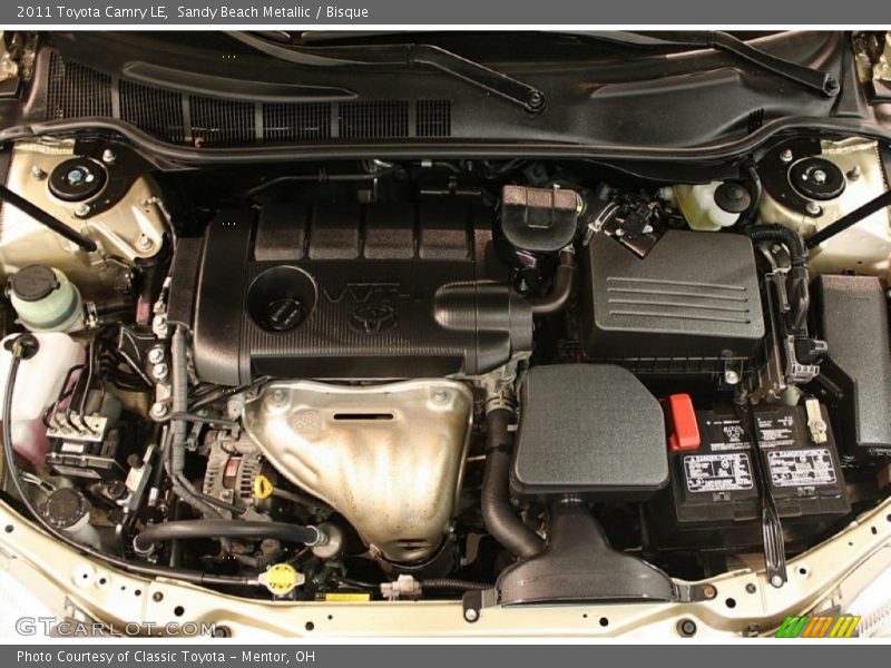 Sandy Beach Metallic / Bisque 2011 Toyota Camry LE