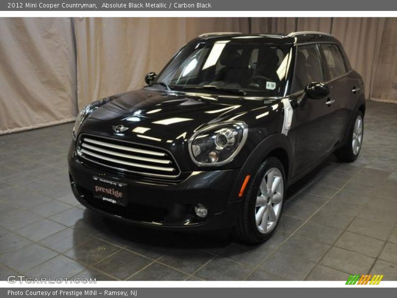 Absolute Black Metallic / Carbon Black 2012 Mini Cooper Countryman
