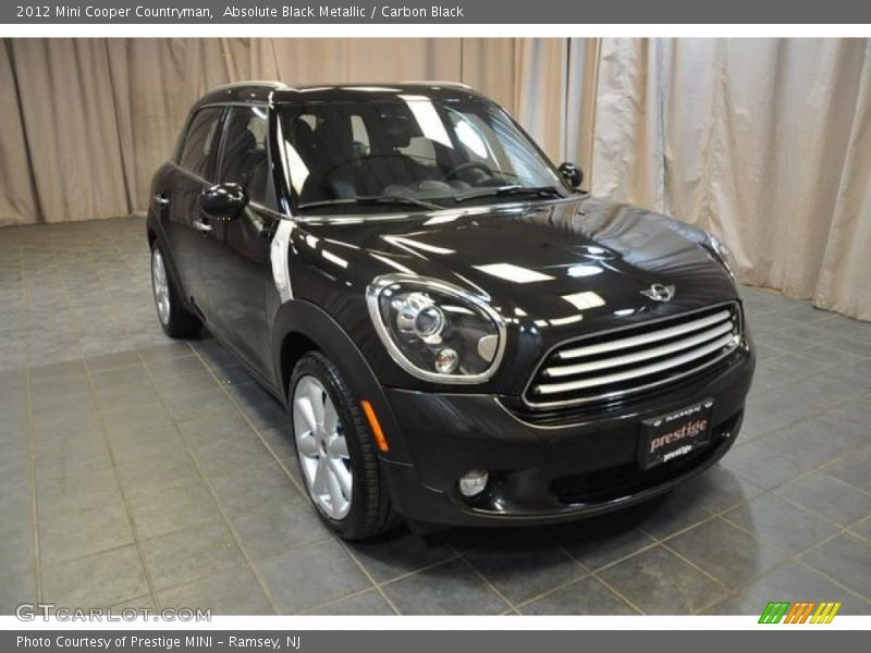 Absolute Black Metallic / Carbon Black 2012 Mini Cooper Countryman