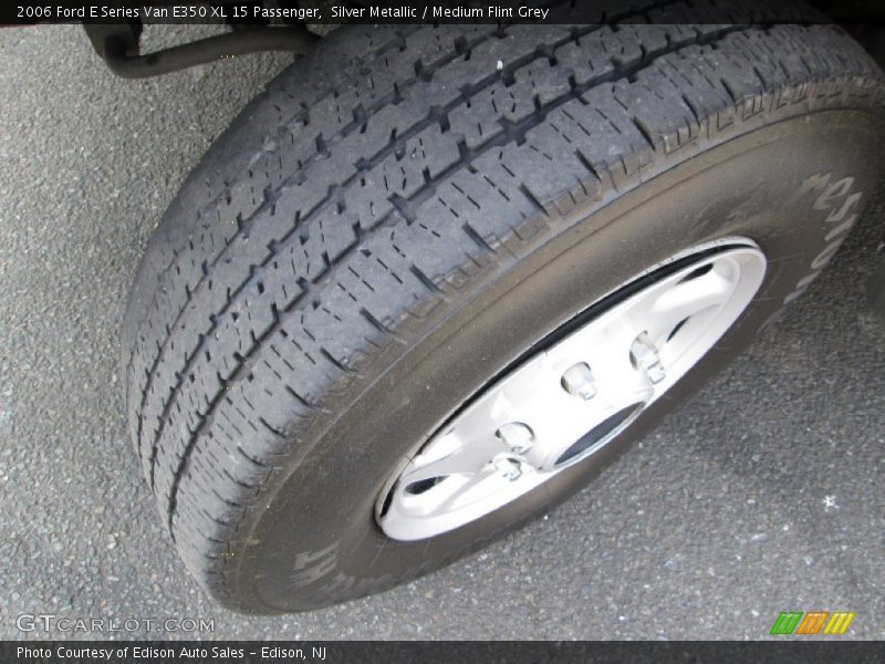 Silver Metallic / Medium Flint Grey 2006 Ford E Series Van E350 XL 15 Passenger