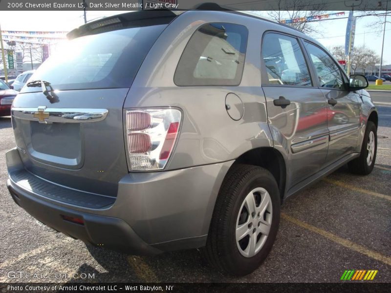 Dark Silver Metallic / Light Gray 2006 Chevrolet Equinox LS