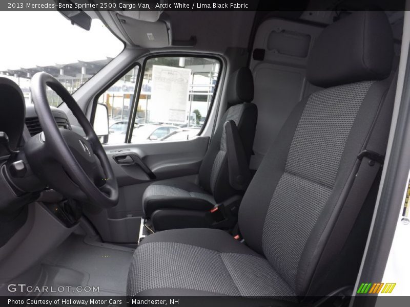 Arctic White / Lima Black Fabric 2013 Mercedes-Benz Sprinter 2500 Cargo Van