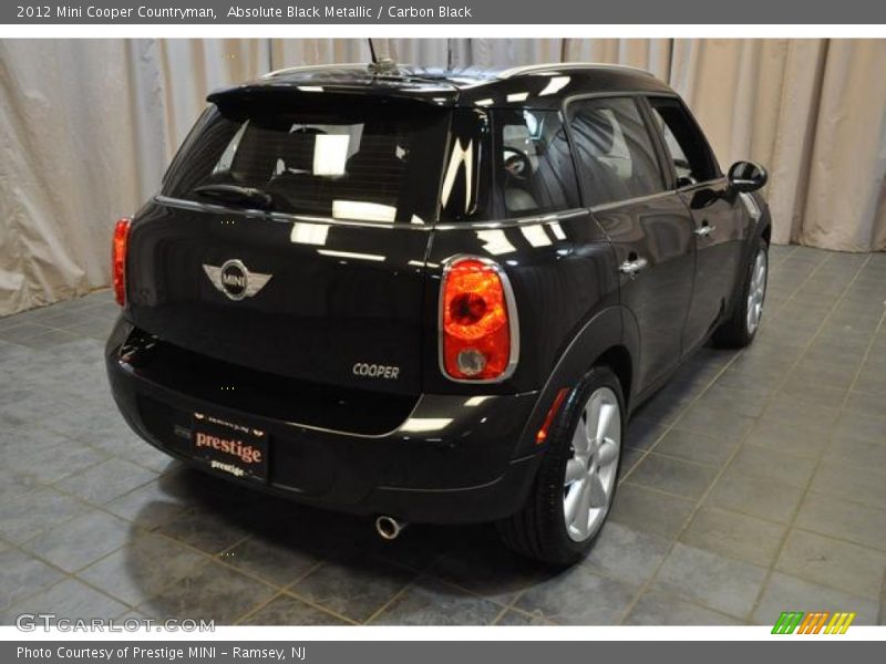 Absolute Black Metallic / Carbon Black 2012 Mini Cooper Countryman
