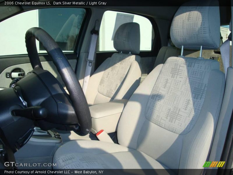 Dark Silver Metallic / Light Gray 2006 Chevrolet Equinox LS