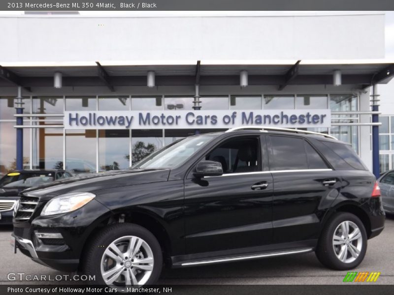 Black / Black 2013 Mercedes-Benz ML 350 4Matic