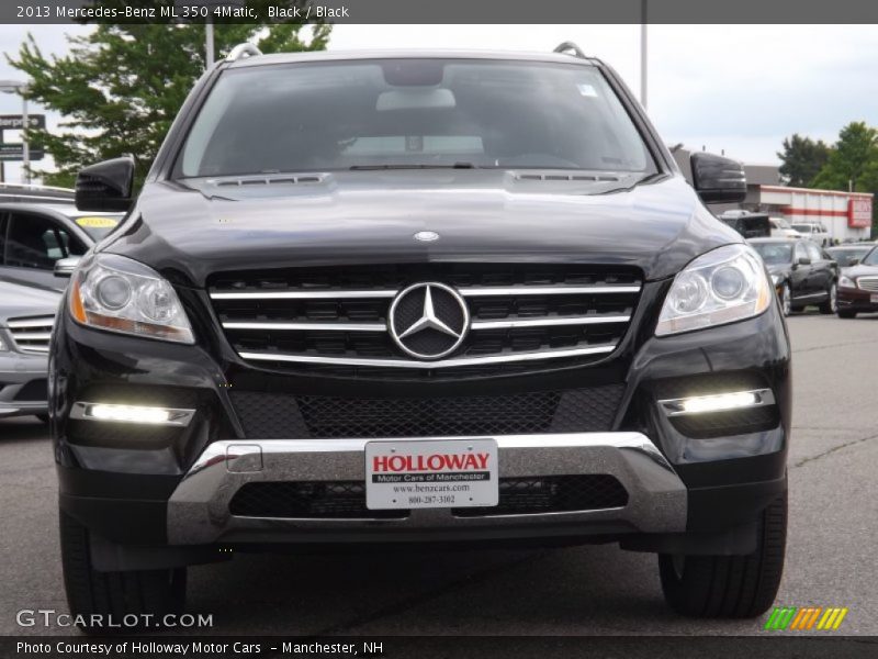 Black / Black 2013 Mercedes-Benz ML 350 4Matic