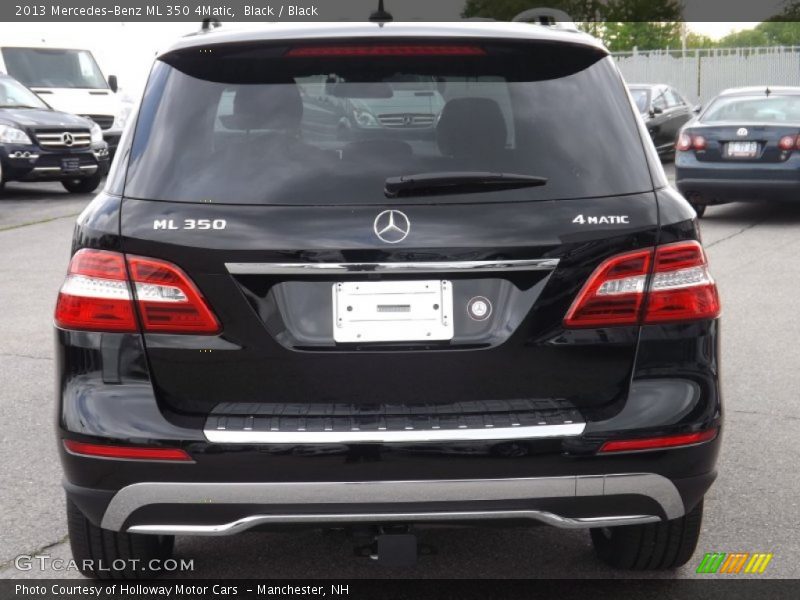 Black / Black 2013 Mercedes-Benz ML 350 4Matic