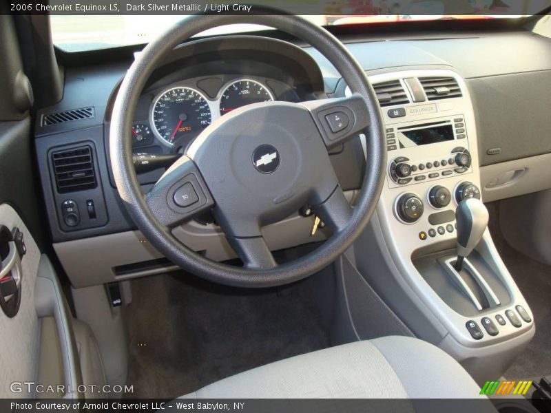 Dark Silver Metallic / Light Gray 2006 Chevrolet Equinox LS