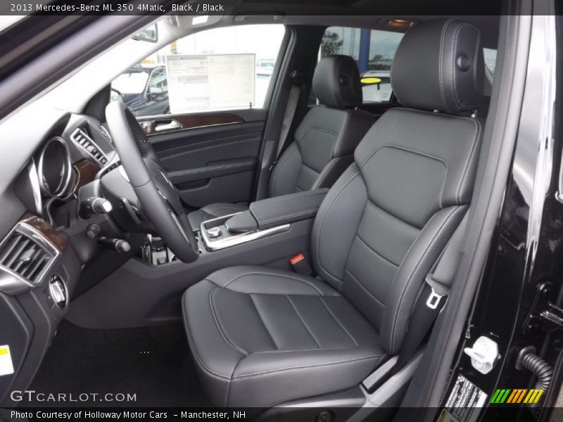 Black / Black 2013 Mercedes-Benz ML 350 4Matic
