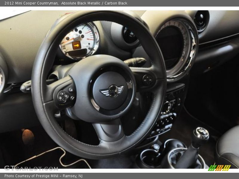 Absolute Black Metallic / Carbon Black 2012 Mini Cooper Countryman