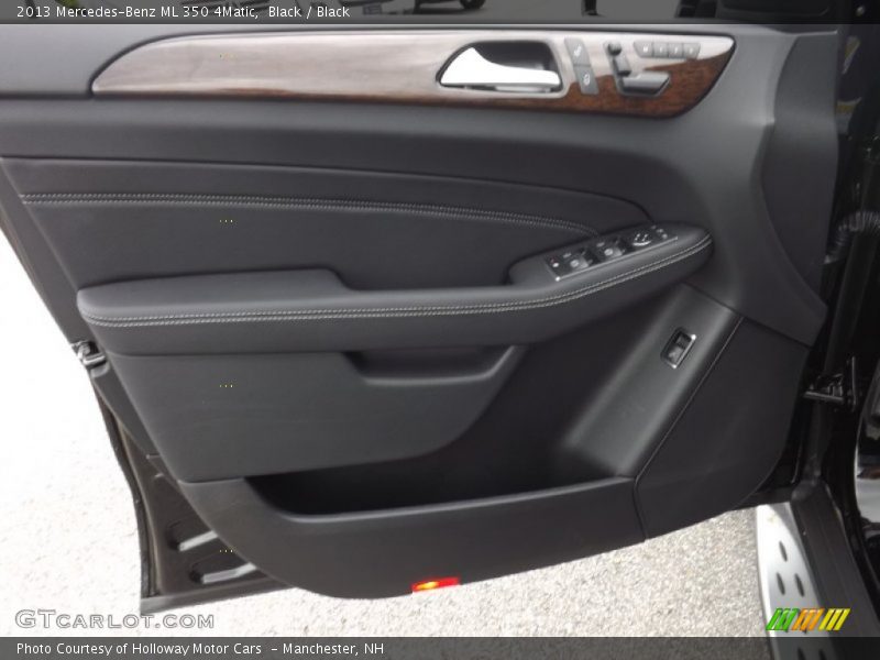 Black / Black 2013 Mercedes-Benz ML 350 4Matic