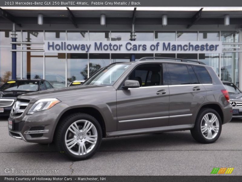 Pebble Grey Metallic / Black 2013 Mercedes-Benz GLK 250 BlueTEC 4Matic