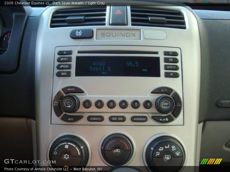 Dark Silver Metallic / Light Gray 2006 Chevrolet Equinox LS