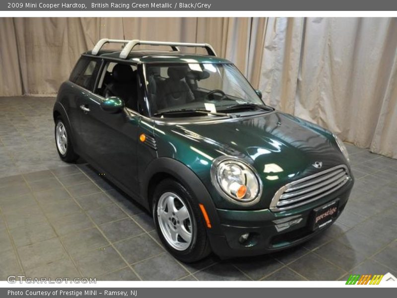 British Racing Green Metallic / Black/Grey 2009 Mini Cooper Hardtop