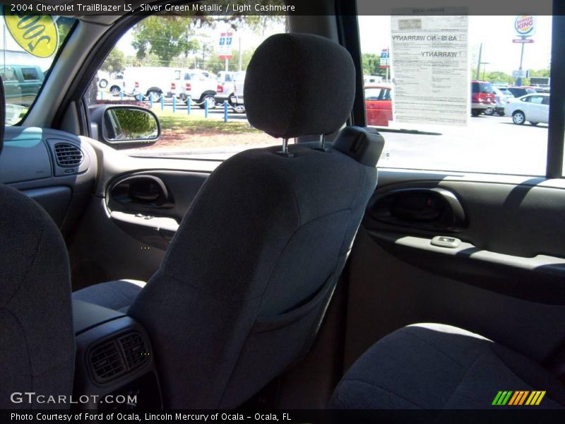 Silver Green Metallic / Light Cashmere 2004 Chevrolet TrailBlazer LS