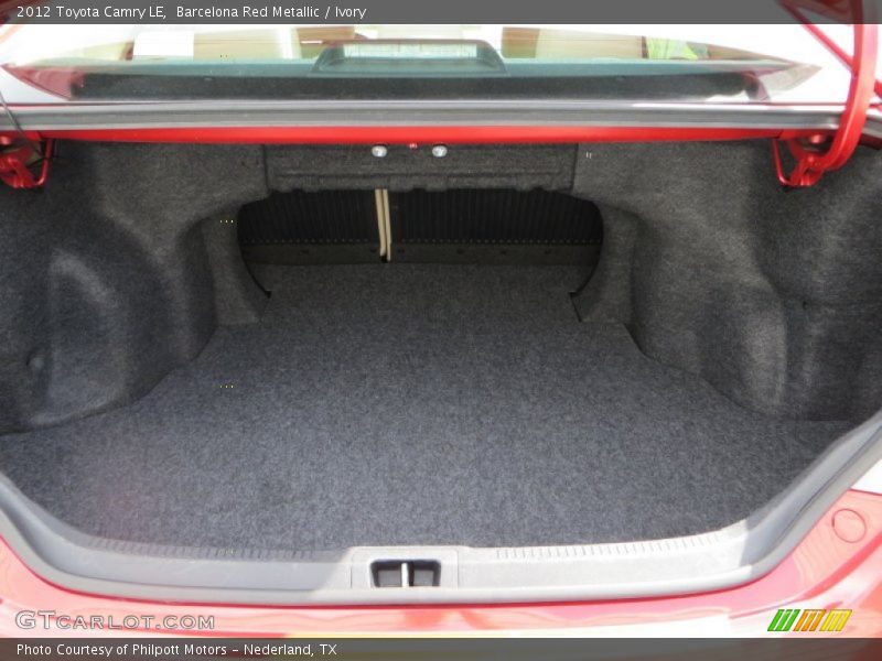 Barcelona Red Metallic / Ivory 2012 Toyota Camry LE