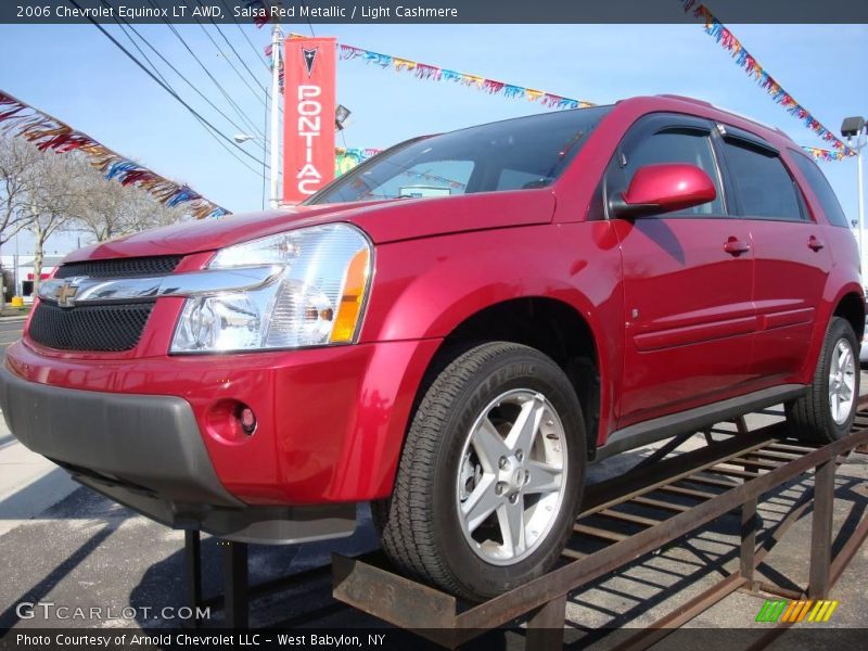 Salsa Red Metallic / Light Cashmere 2006 Chevrolet Equinox LT AWD
