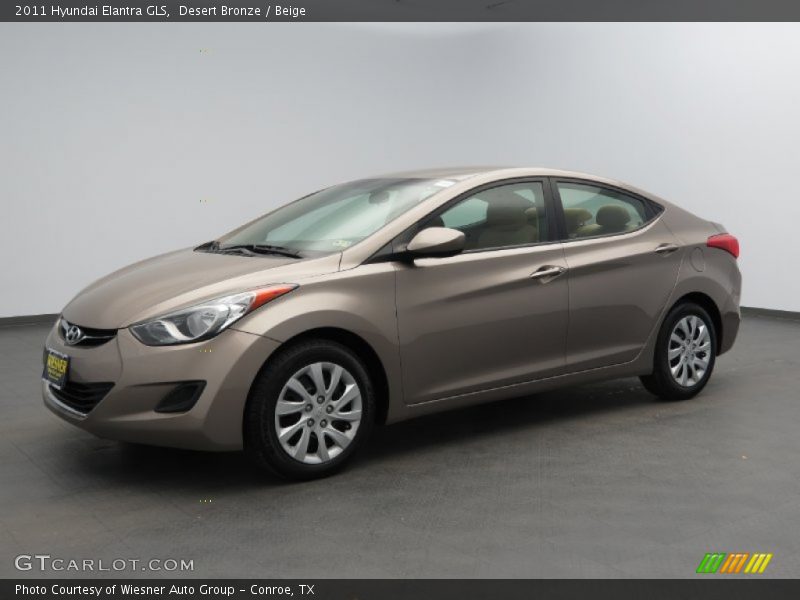 Desert Bronze / Beige 2011 Hyundai Elantra GLS