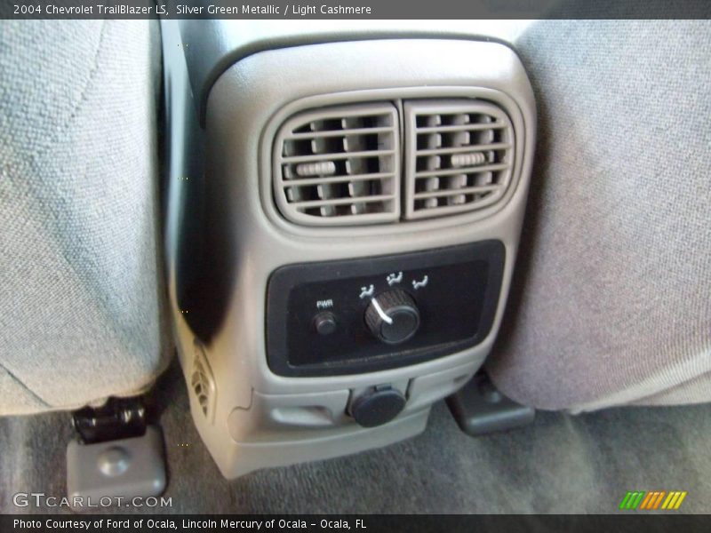 Silver Green Metallic / Light Cashmere 2004 Chevrolet TrailBlazer LS