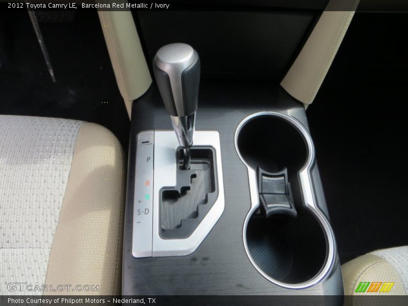 Barcelona Red Metallic / Ivory 2012 Toyota Camry LE