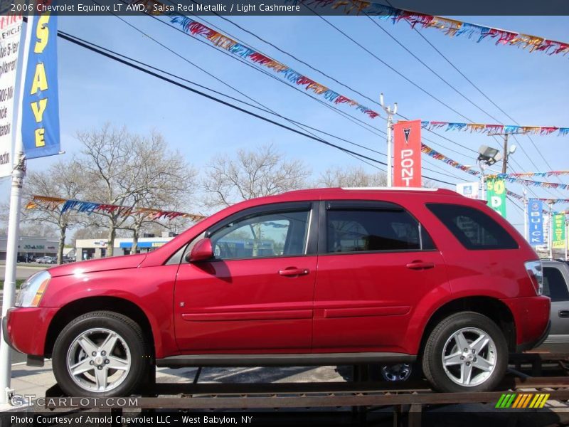 Salsa Red Metallic / Light Cashmere 2006 Chevrolet Equinox LT AWD