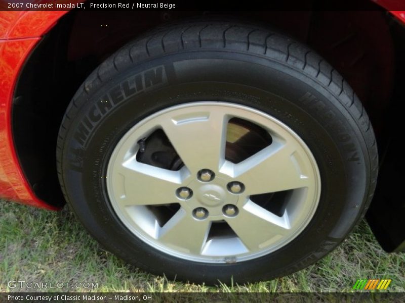 Precision Red / Neutral Beige 2007 Chevrolet Impala LT