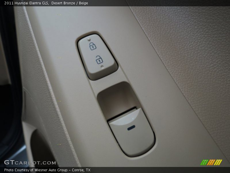 Desert Bronze / Beige 2011 Hyundai Elantra GLS