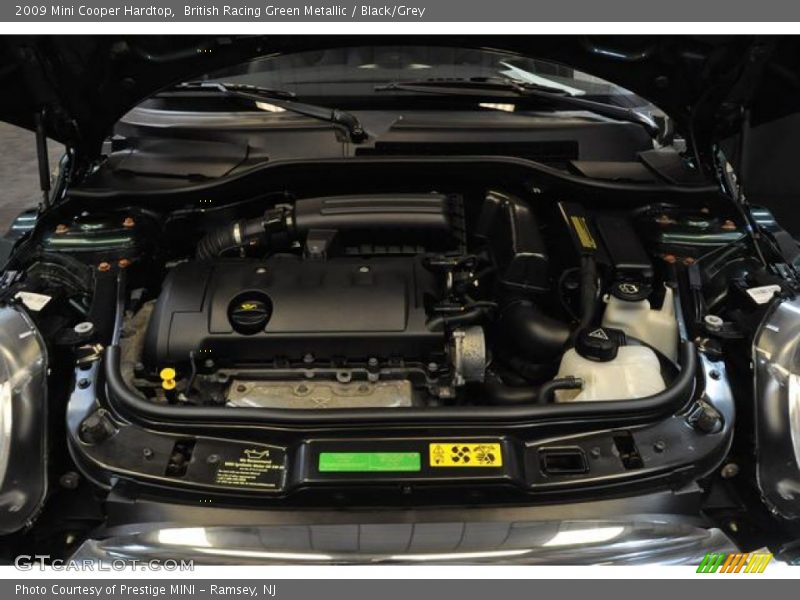 British Racing Green Metallic / Black/Grey 2009 Mini Cooper Hardtop