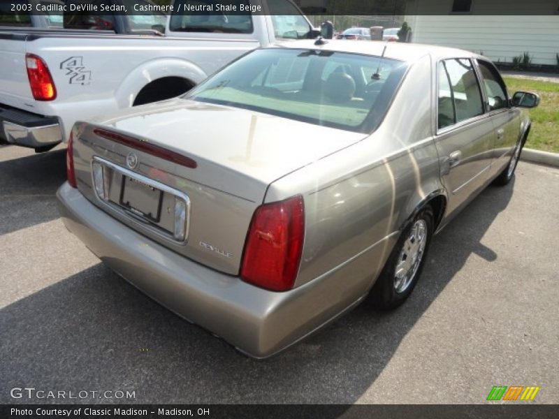 Cashmere / Neutral Shale Beige 2003 Cadillac DeVille Sedan