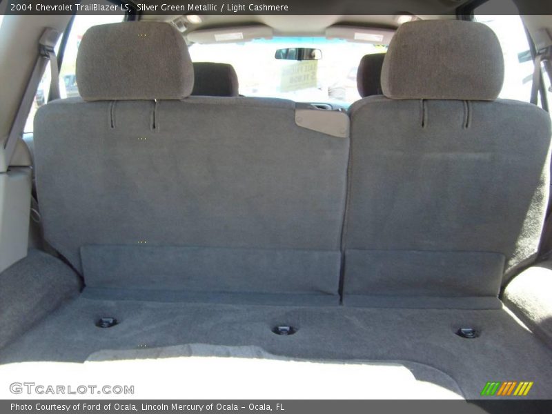 Silver Green Metallic / Light Cashmere 2004 Chevrolet TrailBlazer LS