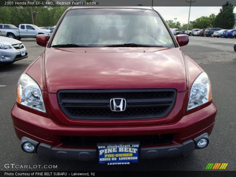 Redrock Pearl / Saddle 2005 Honda Pilot EX-L 4WD