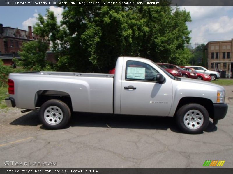  2013 Silverado 1500 Work Truck Regular Cab Silver Ice Metallic