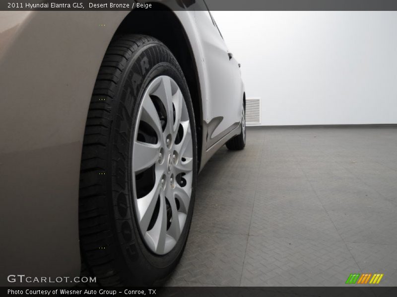 Desert Bronze / Beige 2011 Hyundai Elantra GLS