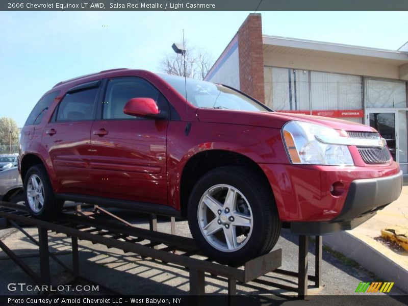 Salsa Red Metallic / Light Cashmere 2006 Chevrolet Equinox LT AWD