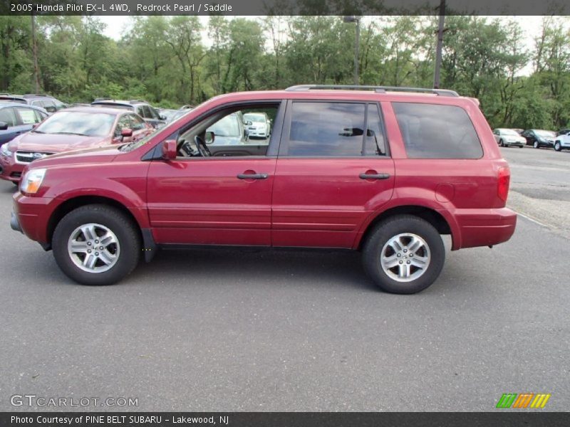 Redrock Pearl / Saddle 2005 Honda Pilot EX-L 4WD