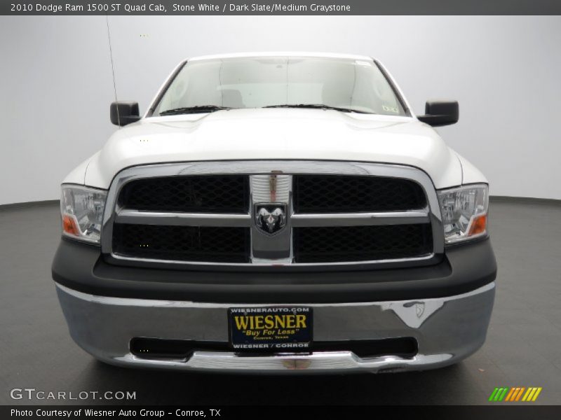 Stone White / Dark Slate/Medium Graystone 2010 Dodge Ram 1500 ST Quad Cab