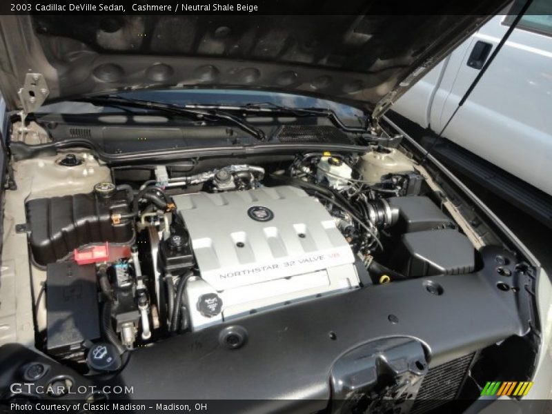  2003 DeVille Sedan Engine - 4.6 Liter DOHC 32V Northstar V8