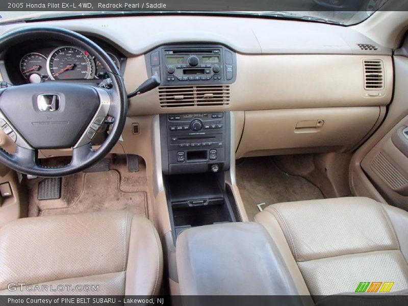 Redrock Pearl / Saddle 2005 Honda Pilot EX-L 4WD