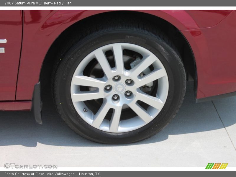 Berry Red / Tan 2007 Saturn Aura XE