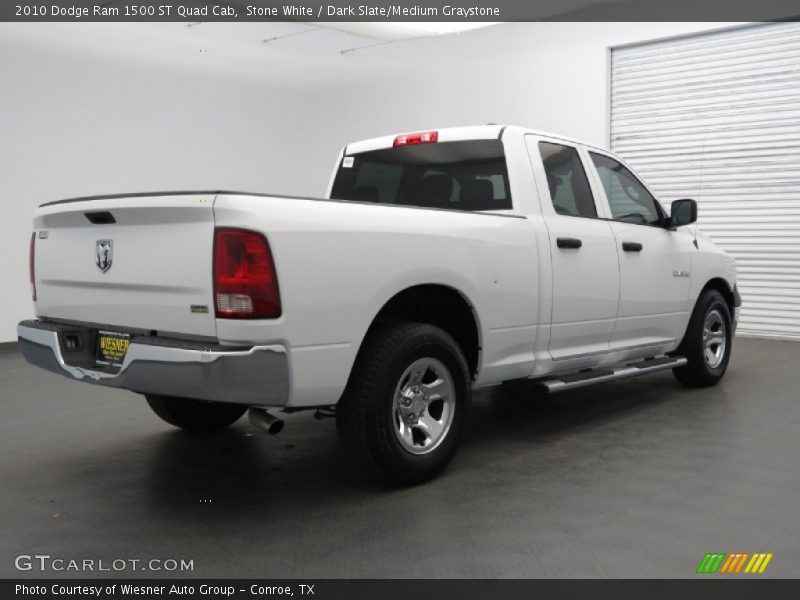 Stone White / Dark Slate/Medium Graystone 2010 Dodge Ram 1500 ST Quad Cab