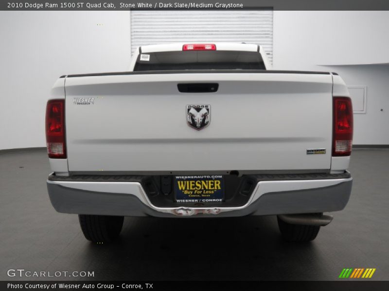 Stone White / Dark Slate/Medium Graystone 2010 Dodge Ram 1500 ST Quad Cab