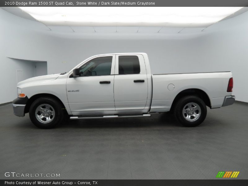 Stone White / Dark Slate/Medium Graystone 2010 Dodge Ram 1500 ST Quad Cab