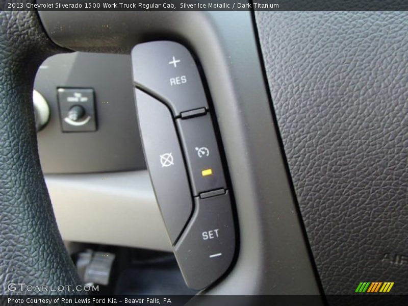 Controls of 2013 Silverado 1500 Work Truck Regular Cab